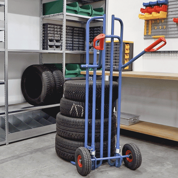 move tires easily with tire trolleys