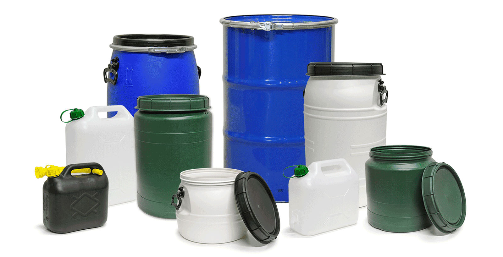 Buy different types of drums and jerry cans at Kruizinga!